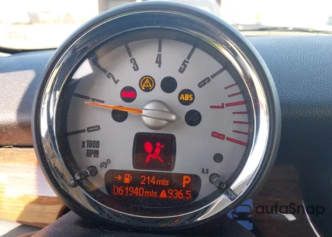 2008 Mini Cooper z USA, uszkodzony, nr VIN WMWMF33538TT67233